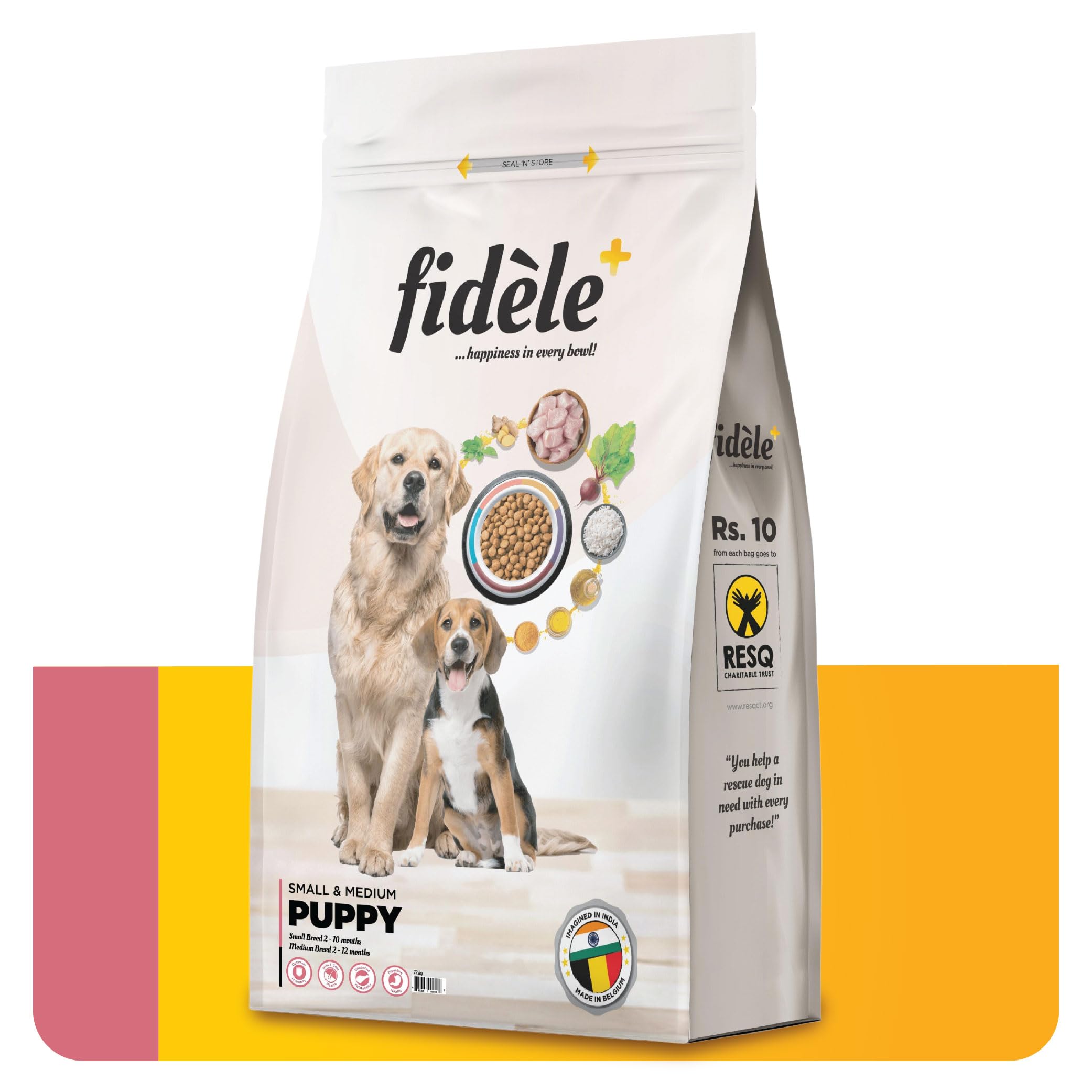 See full amazon price history chart for Fidele+ Dry Dog Food A Complete Balanced Diet 12 kg Bag Suitable for All Puppies of Small & Medium Breeds No Artificial Flavours Colours or Preservatives Fidele+ Dry Dog Food A Complete Balanced Diet 12 kg Bag Suitable for All Puppies of Small & Medium Breeds No Artificial Flavours Colours or Preservatives (B0BSR15DCX) Amazon Price History, Amazon Price Tracker