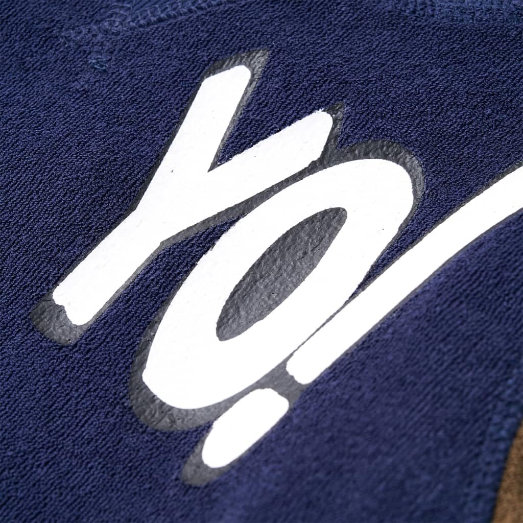 Felpa per bambini, blu navy, 85% cotone, traspirante, a maniche lunghe, per bambini, ragazzi, ragazze, per tutti i giorni, scuola, tempo libero, calda e morbida