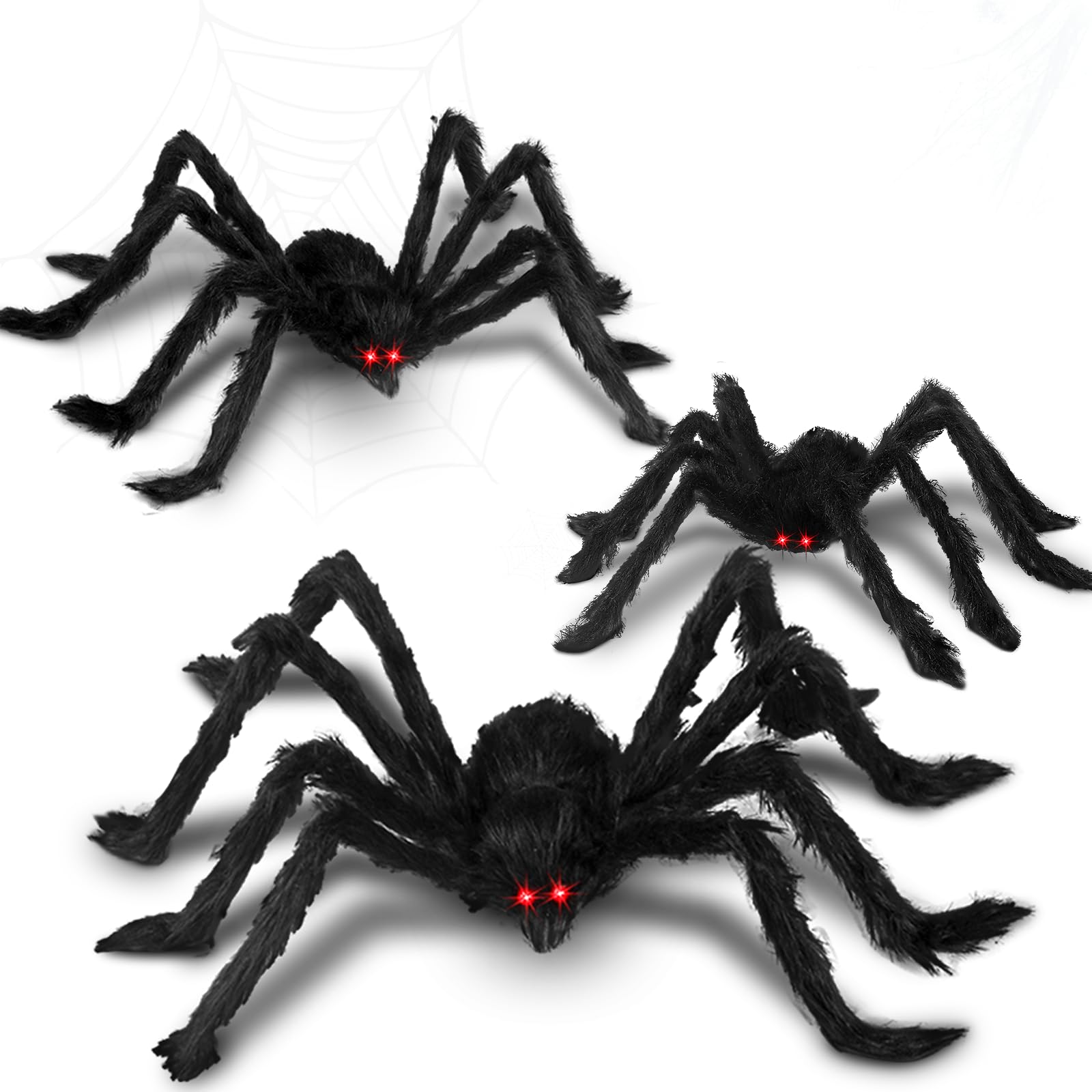 Amazon.com: Chermory Halloween Giant Spider Decorations: 35/49/79