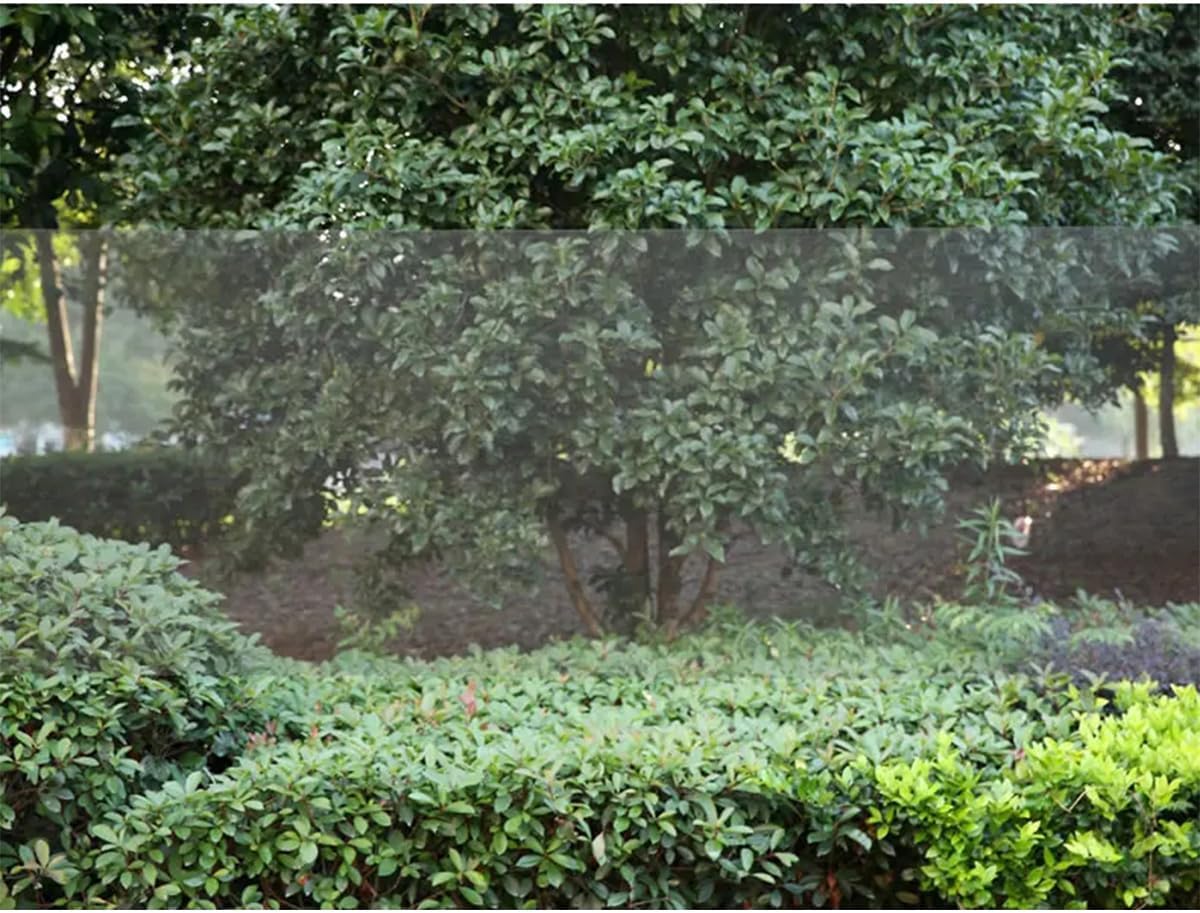 Polyester Fiber Window Screen Mesh Replacement, Adjustable Flexible Door Mesh for Home Windows Patio Porch Sliding Doors, 79x197 Inch