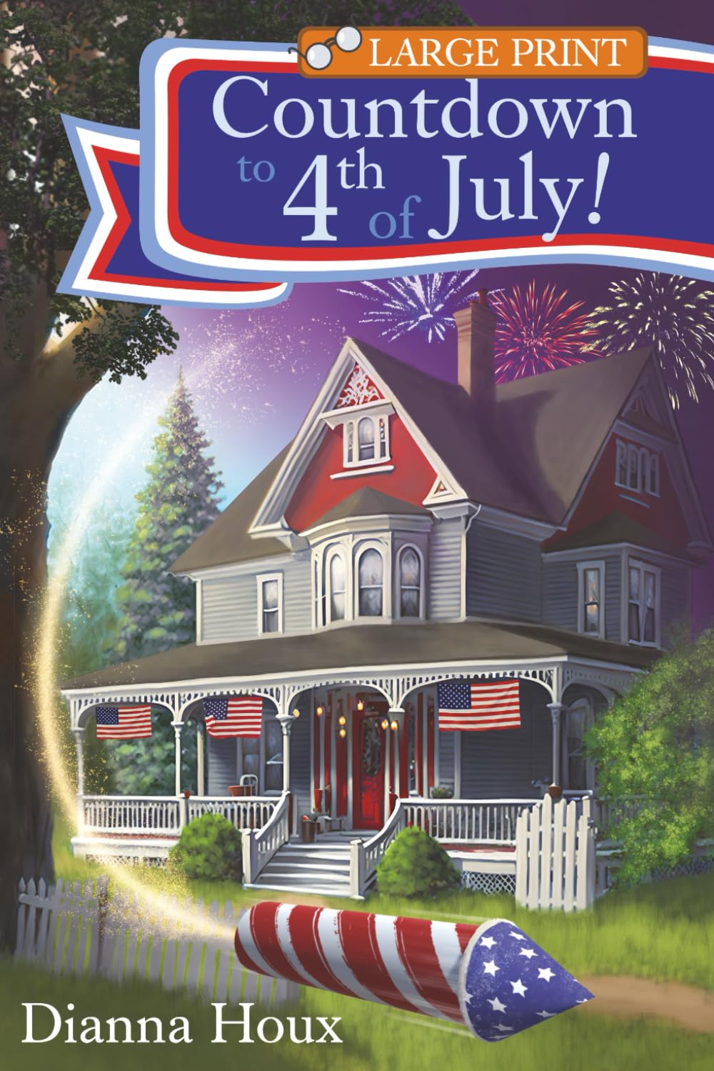 Countdown to 4th of July!: Large Print Edition