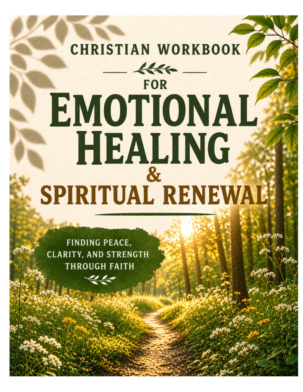 Christian Workbook for Emotional Healing & Spiritual Renewal: Finding Peace, Clarity, and Strength Through Faith