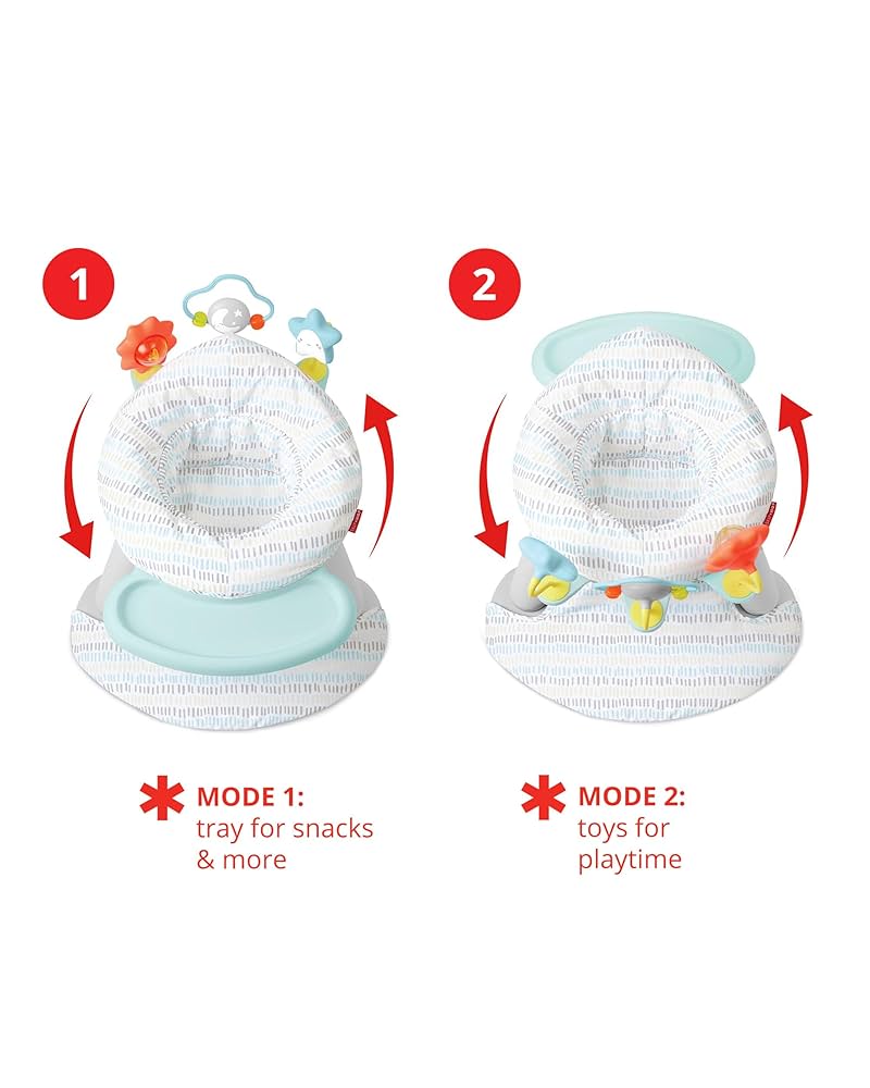 Amazon.com: Skip Hop 2-in-1 Sit-up Activity Baby Chair