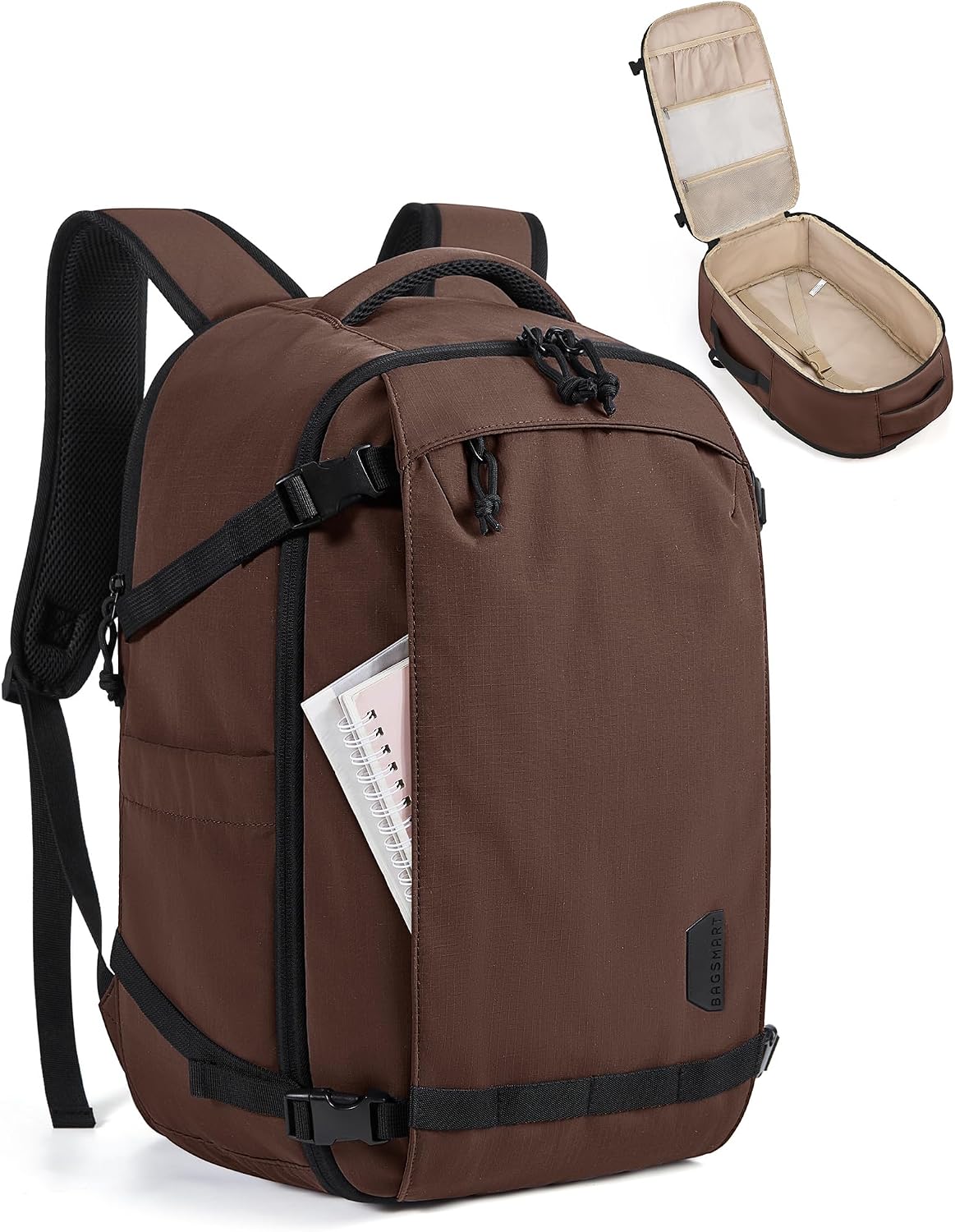 Amazon.co.jp: BAGSMART(バッグスマート) 機内持ち込み式旅行用バック