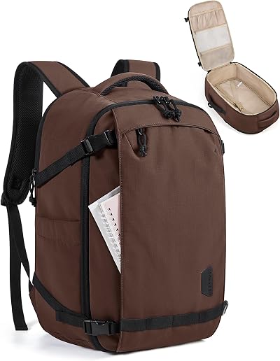 BAGSMART Blast Travel Backpack, 25L Carry On Luggage for Airplanes