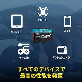 Amazon | Kingston Canvas Go Plus microSDXC メモリーカード