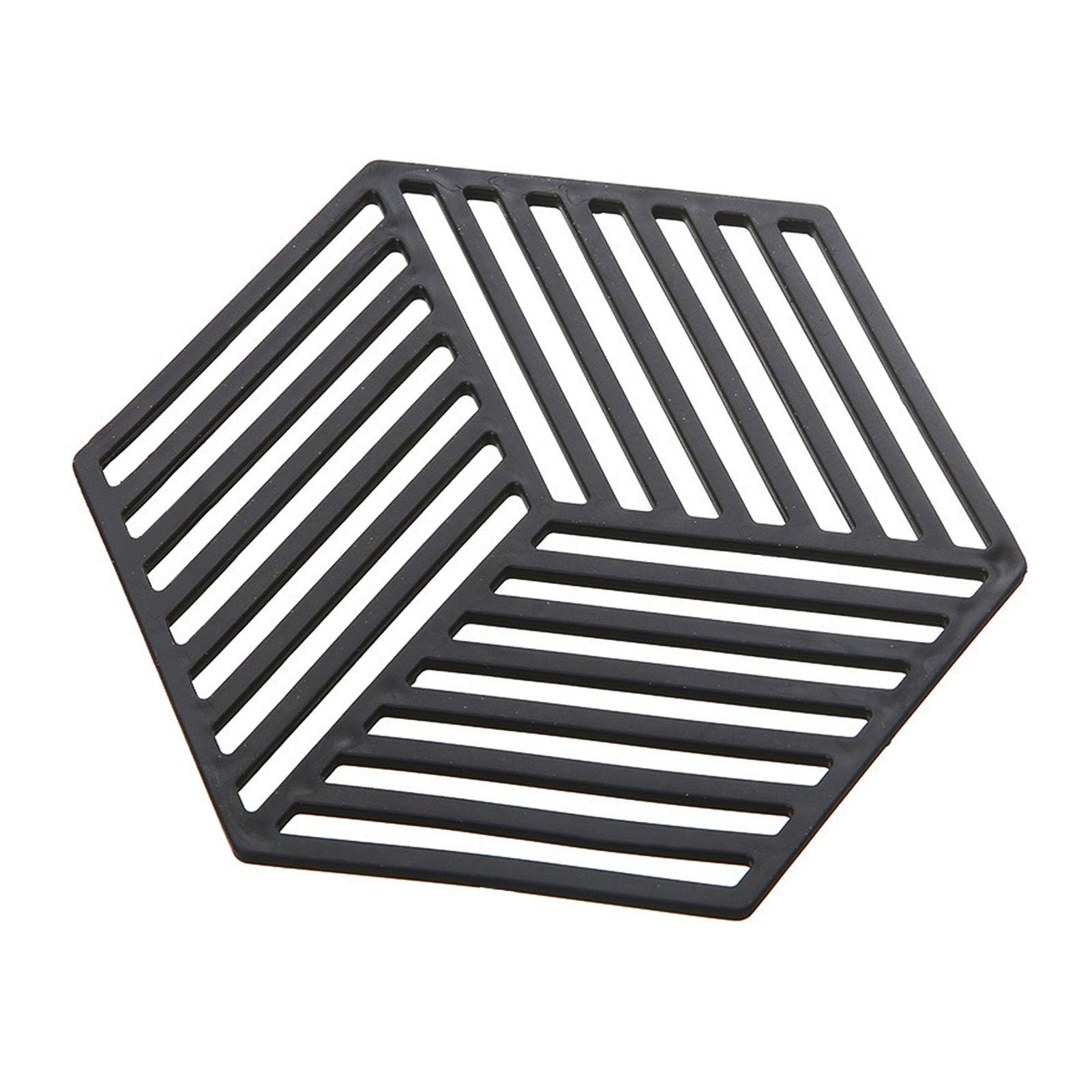matumou Hollow Heat Resistant Trivet for Hot Dishes Non-Slip Silicone Table Mat for Pots Scratch-Proof for Kitchen