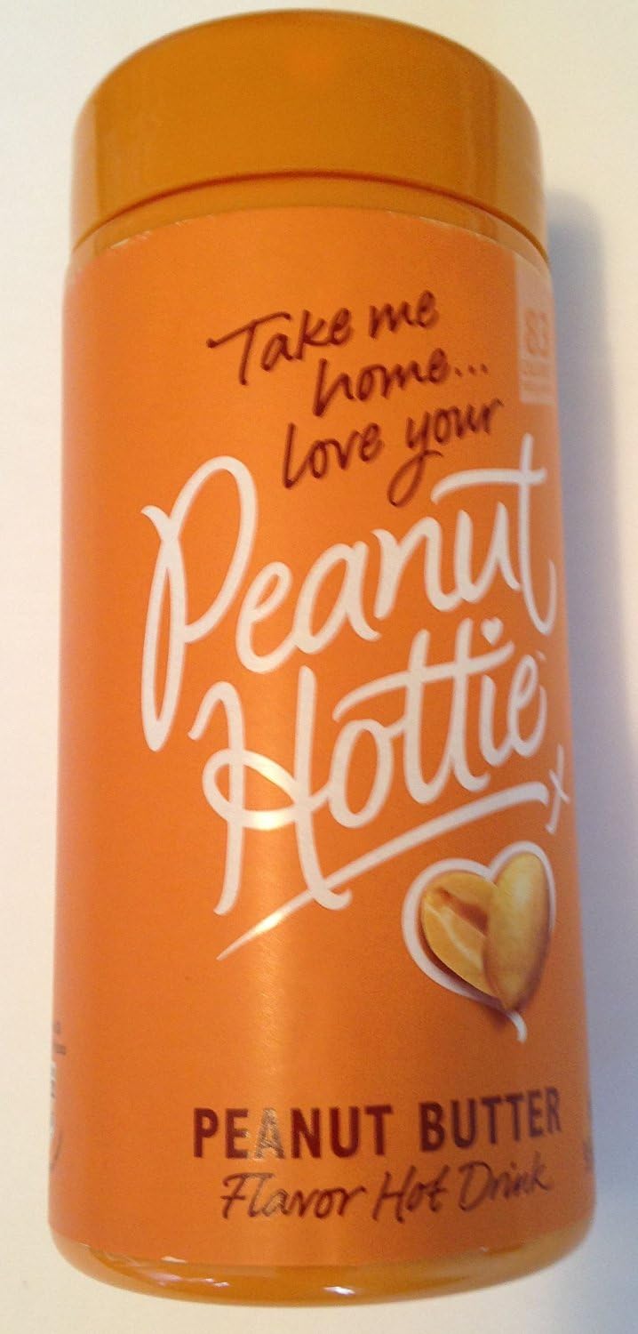 Peanut Hottie Peanut Butter Flavored Hot Drink 9.15 Oz (Pack of 4)