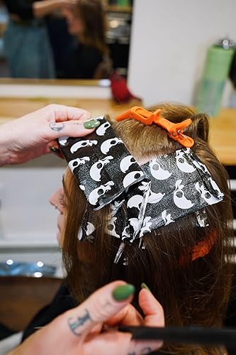 Miniatura 4 de Lámina desplegable de 5 x 11, calaveras locos, 500 hojas por caja, relieve pesado