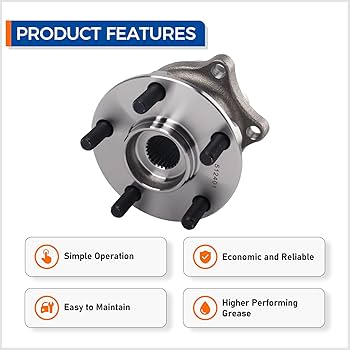 PAROD 512401 Rear Wheel Bearing and Hub Assembly Fit for 13-16 PAROD 512401 Rear Wheel Bearing and Hub Assembly Fit for 13-16