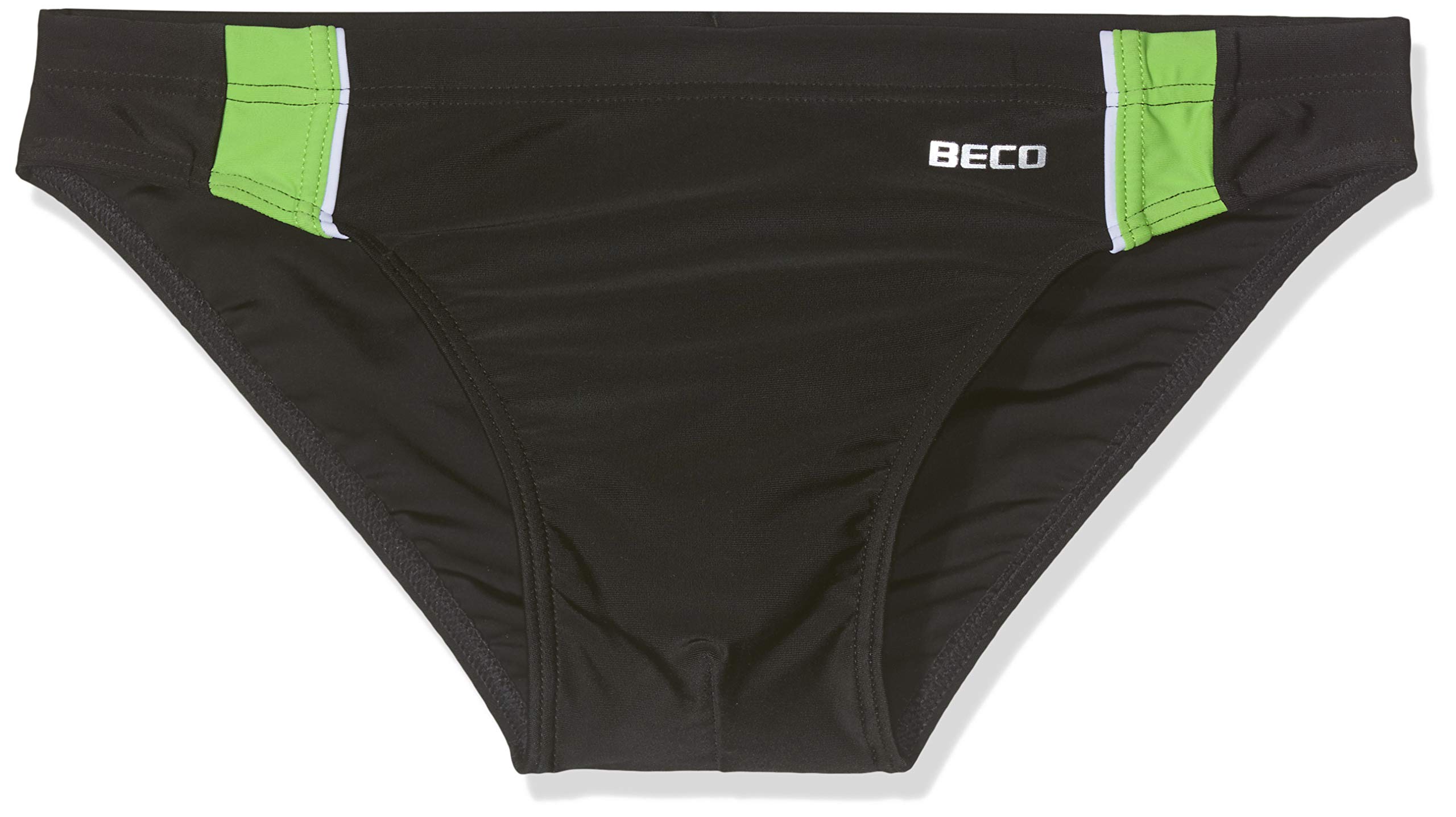 Beco Swimming Trunks - 5323 Boy's Swimming Trunks - Schwarz/Kiwi, 164