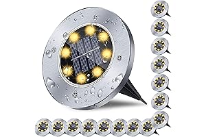 Outdoor Solar Lights, 16 Pack Waterproof Pathway Landscape Lighting