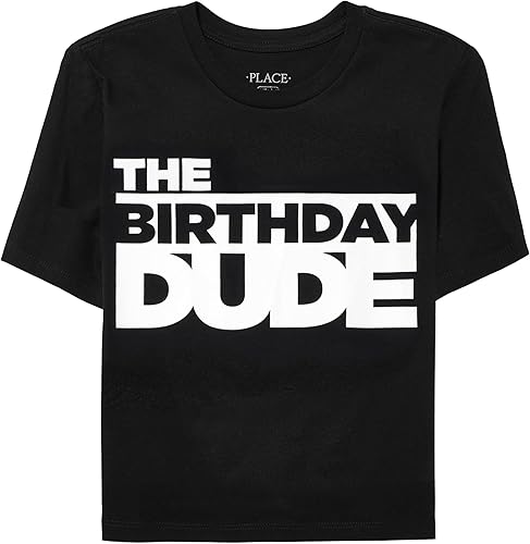 The Children's Place Camiseta estampada de manga corta para niño