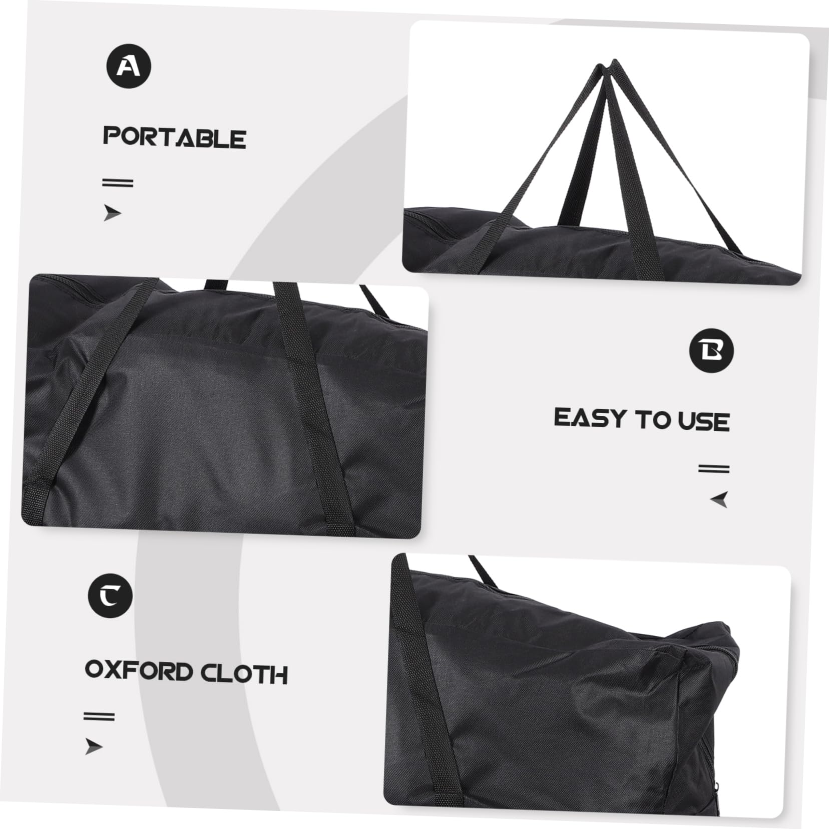 Hemobllo 3piezas Organizador De Para Camping y Barbacoa Bolsa De Almacenamiento De Resistente y Práctica