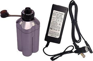 Charger RB-CC4002 + 14.8V 2500mAh BM2300 Electric Fishing Reel Battery for Daiwa BM2900, BM2300N, BM2000, for Daiwa Tanacom 750/1000, for Shimano Beastmaster 9000 Electric Fishing Reels