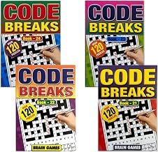 4x A5 Code Breaks Puzzle Book - Assorted Books, Crosswords