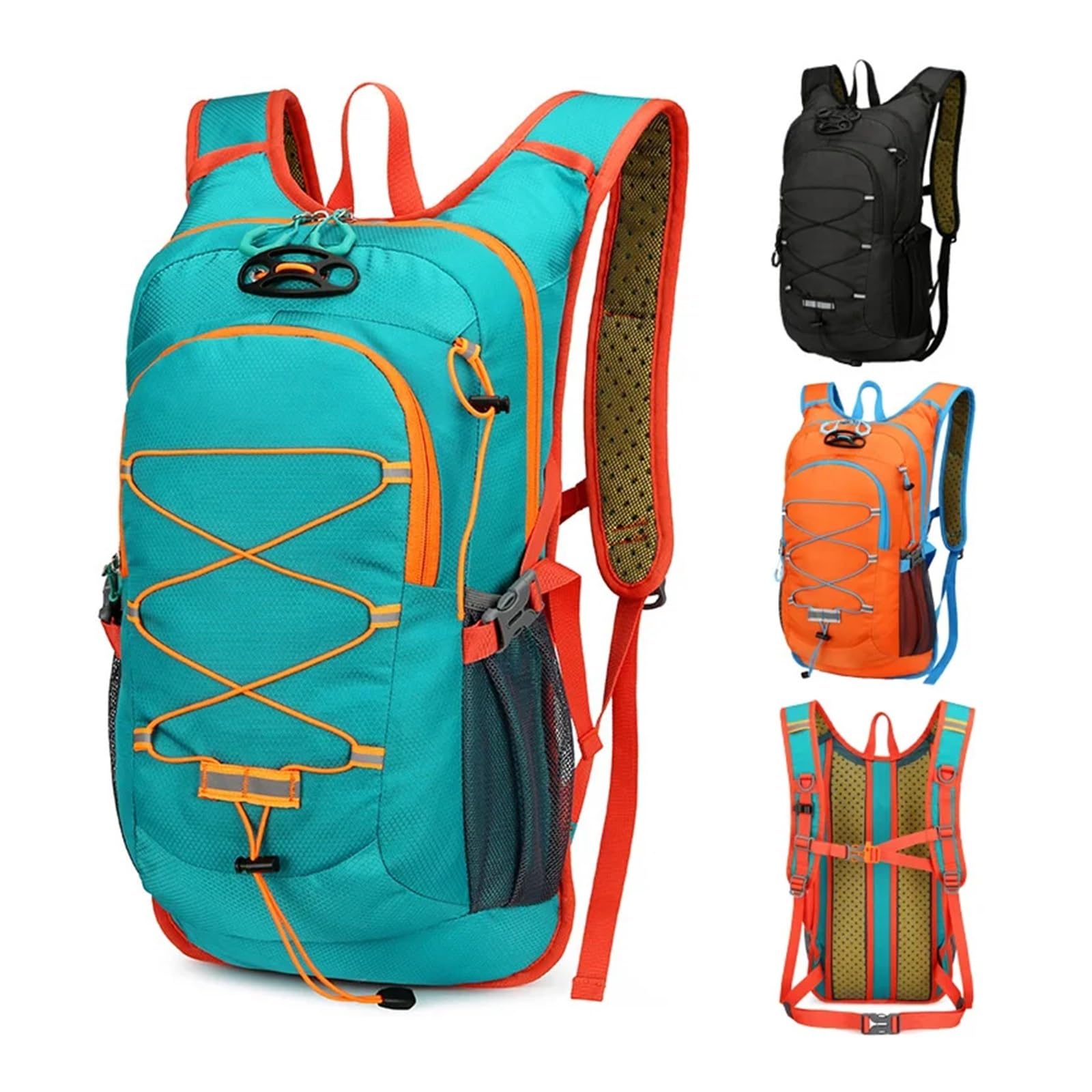 Bolsa de hidratación para ciclismo, mochila de camping, montañismo, senderismo, escalada, equitación, hombro, bicicleta MTB, equipo de viaje, bolsa de bicicleta de 10 L