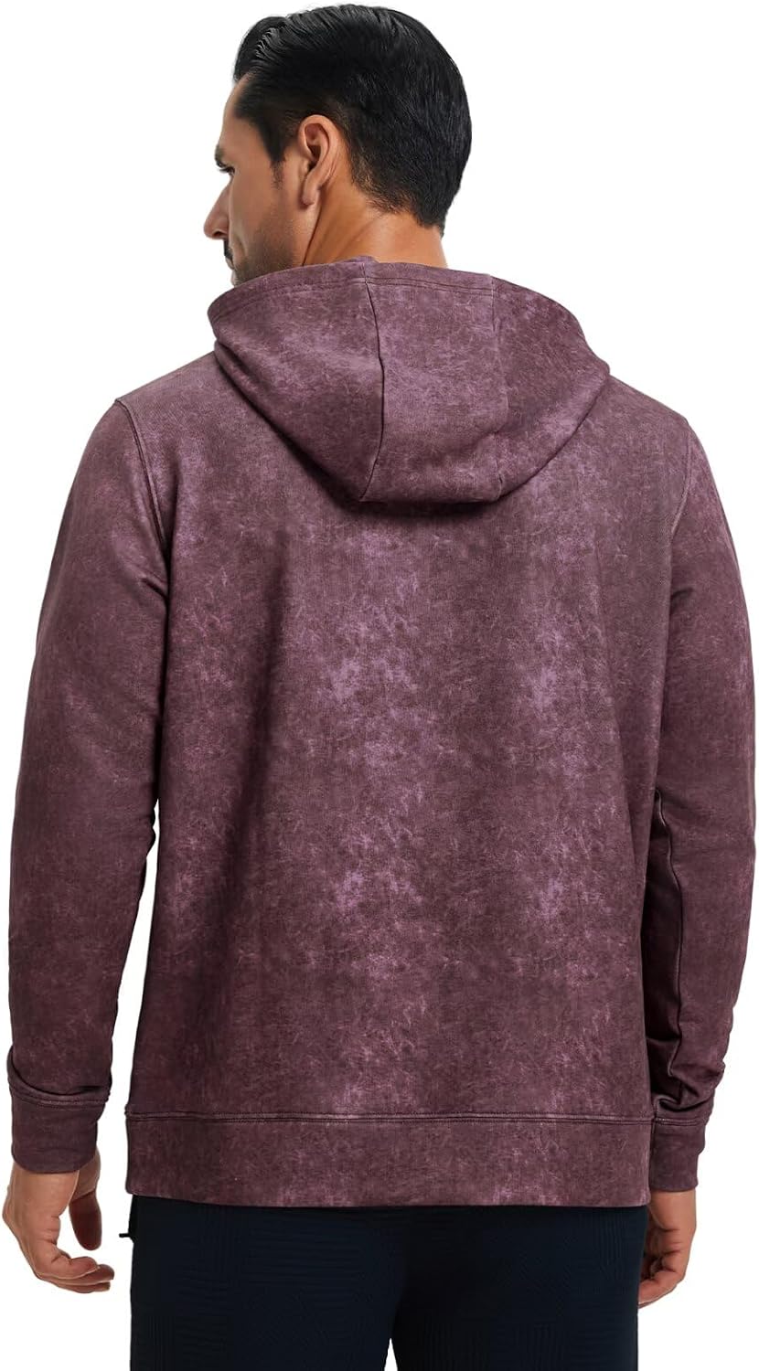 M MAELREG Hoodies for Men Golf Soft Hooded Sweatshirts Dry Fit Lightweight Casual Midlayer Print Mens Hoodies Pullover