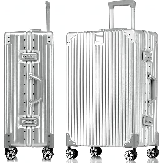 Aluminium frame case with PC hard shell – Silver