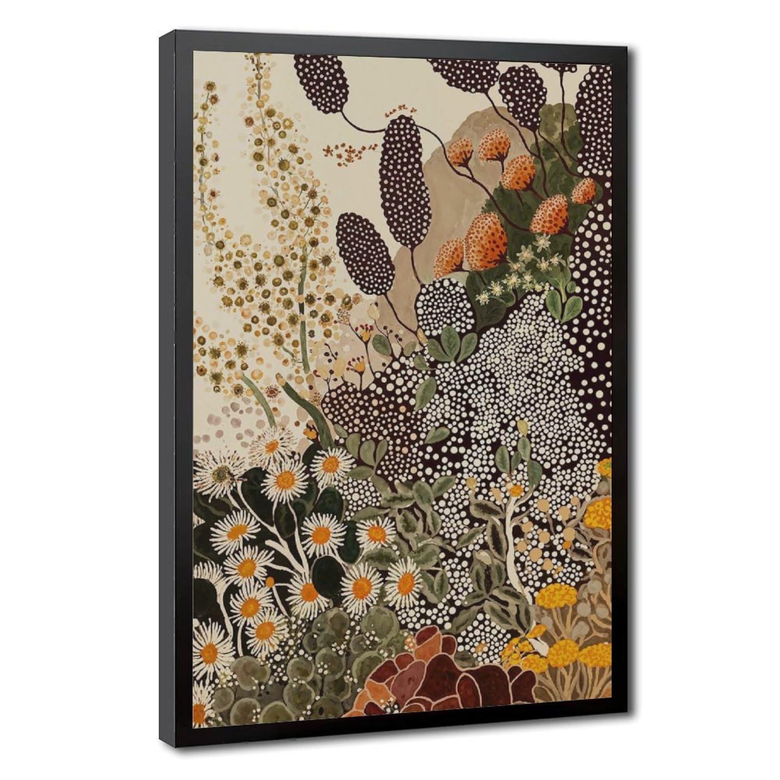 Bareronor Abstract Botanical Poster (8) Canvas Poster Bedroom Decor Landscape Office Room Decor Gift 24" L X 36" W