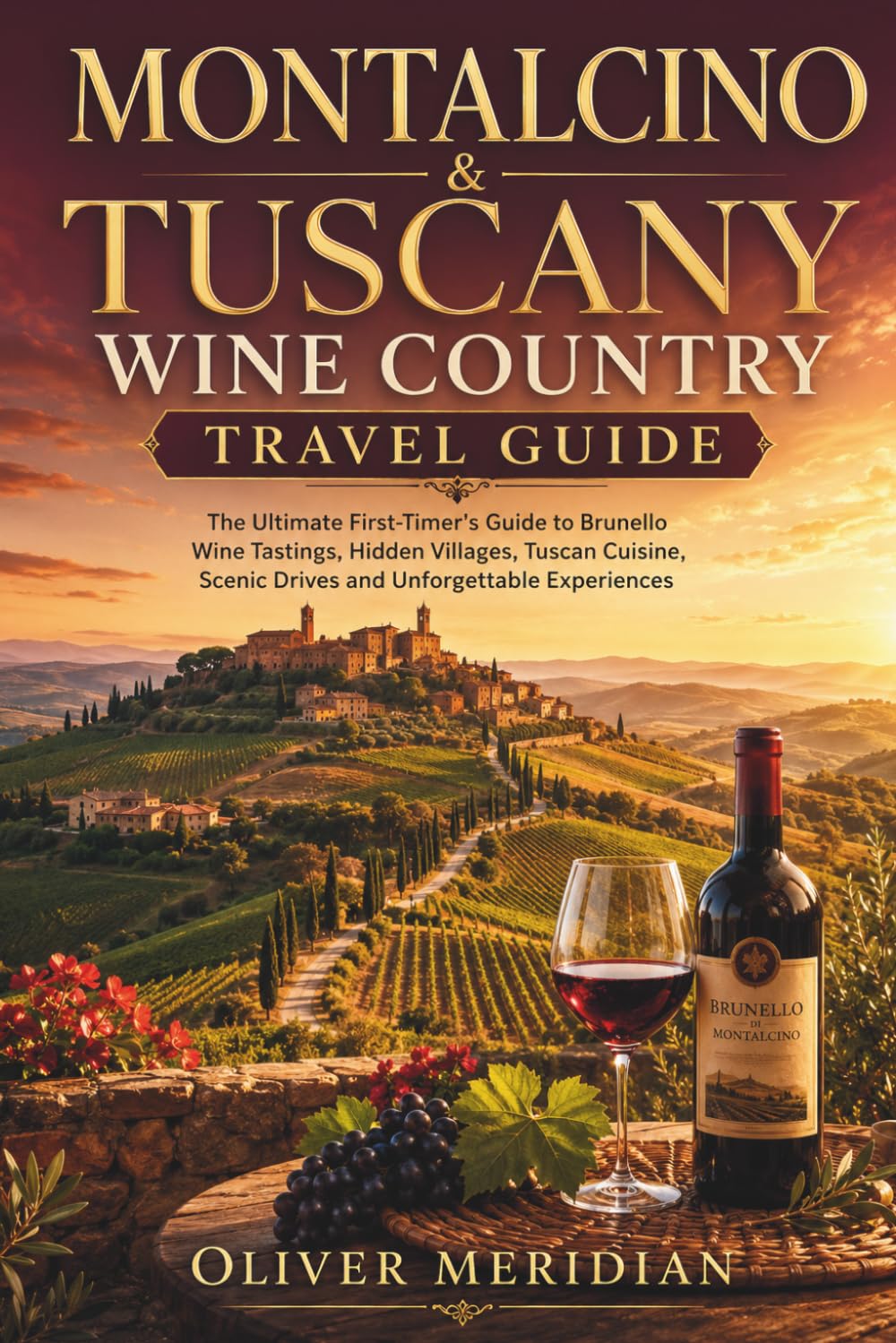 MONTALCINO & TUSCANY WINE COUNTRY TRAVEL GUIDE: The Ultimate First-Timer's Guide to Brunello Wine Tastings, Hidden Villages, Tuscan Cuisine, Scenic Drives and Unforgettable Experiences