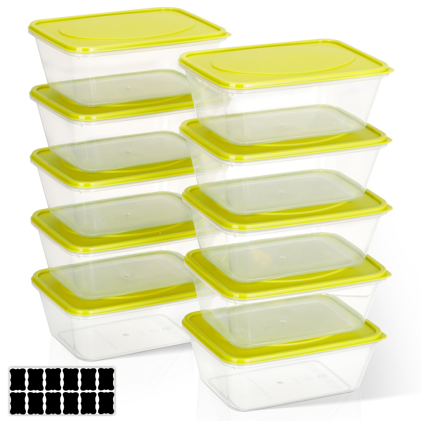AiQInu Boîtes Alimentaires Hermétiques,7PCS (3.8L 2.5L 1.5L 1L 0.5L 0.24L 0.12L) Boîtes De Conservation Alimentaire Hermétiques, Sans BPA,Étanche, Plastique Empilable Pour Frigo&Micro-Ondes AiQInu Boîtes Alimentaires Hermétiques,7PCS (3.8L 2.5L 1.5L 1L 0.5L 0.24L 0.12L) Boîtes De Conservation Alimentaire Hermétiques, Sans BPA,Étanche, Plastique Empilable Pour Frigo&Micro-Ondes