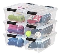 Algopix Similar Product 3 - IRIS USA 13 Qt Stackable Plastic