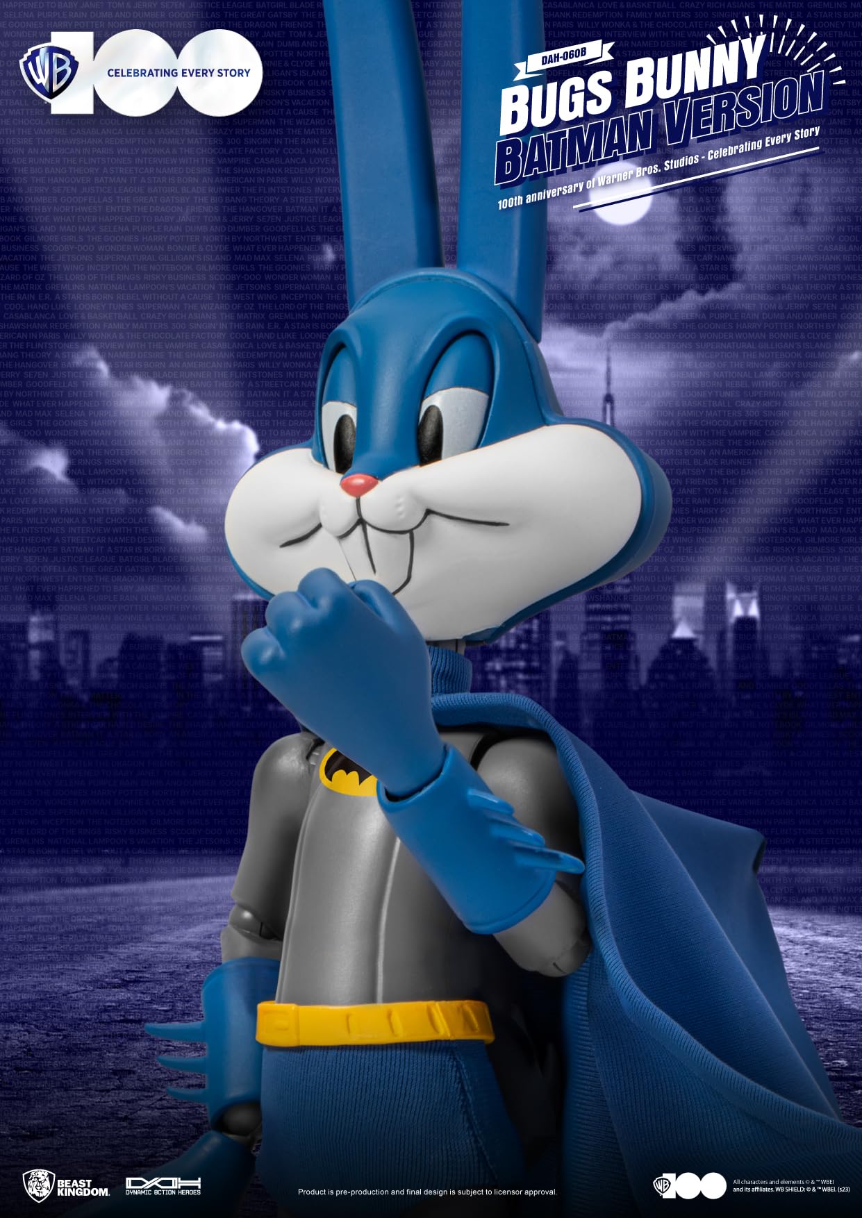 Amazon.com: Warner Bros. 100th Anniversary Bugs Bunny as Batman