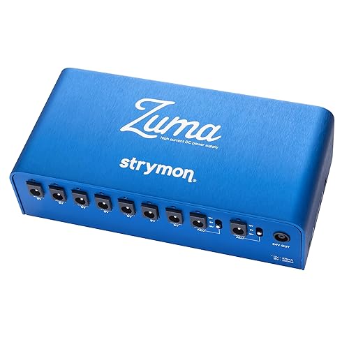 Strymon Zuma Expandable High Current Guitar Effects DC Pedal Power Supply for 9V, 12V and 18V Guitar Pedals and Pedalboards