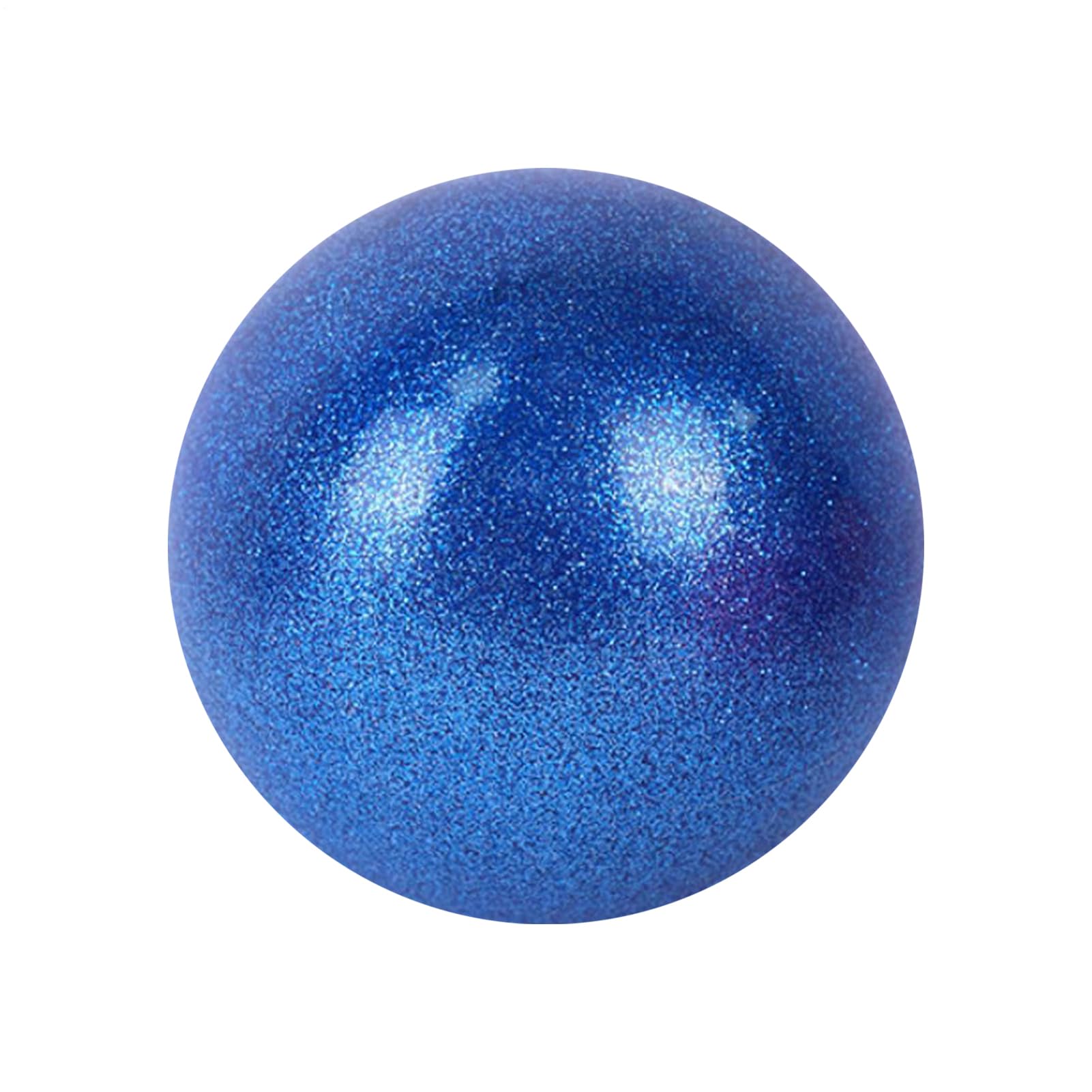 Pelota de ejercicio | Pelota de gimnasia rítmica de 15 cm para entrenamiento de baile, entrenador de fuerza central, accesorios de pilates, equipo de entrenamiento con purpurina para gimnasio, hogar