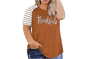 Plus Size Thanksgiving T-shirt