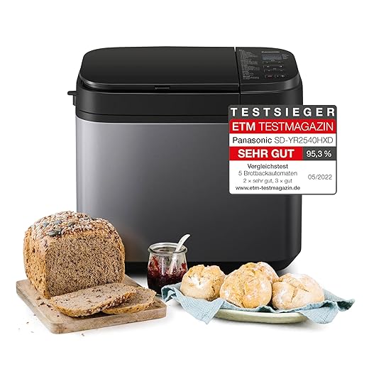 Panasonic SD-YR2540 Brotbackautomat Premium Grau