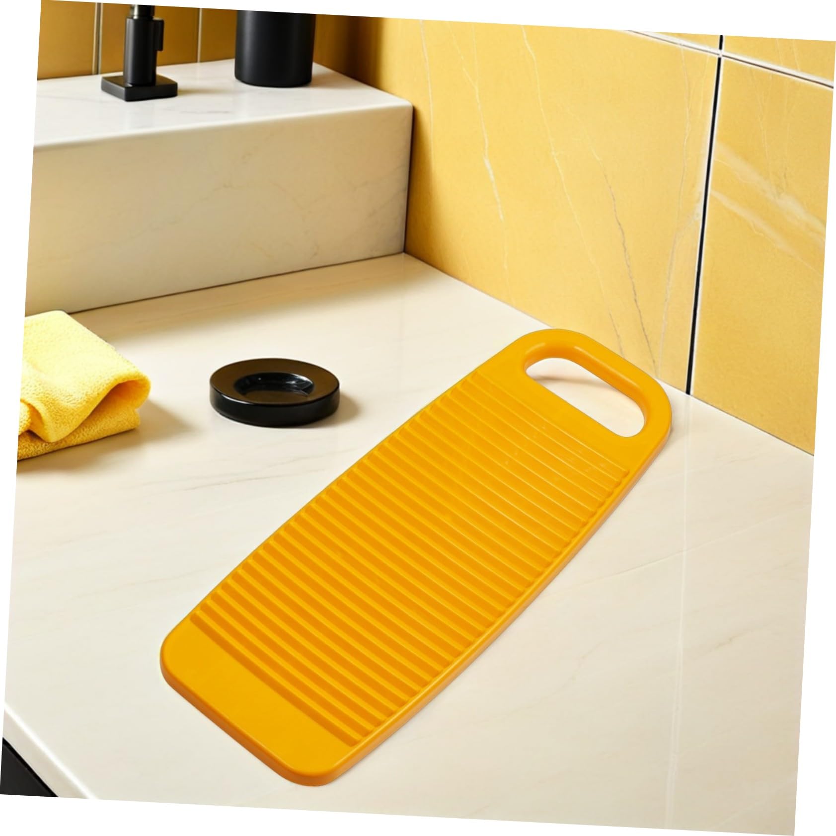 2 Pièces Planche à Laver à Main Plastique Antidérapante Planche à Laver Compacte et Légère pour Linge Domestique pour Voyage Camping et Usage Quotidien