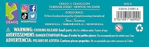 Miniatura 7 de Ceaco - Deer Harmony - Rompecabezas de 100 piezas