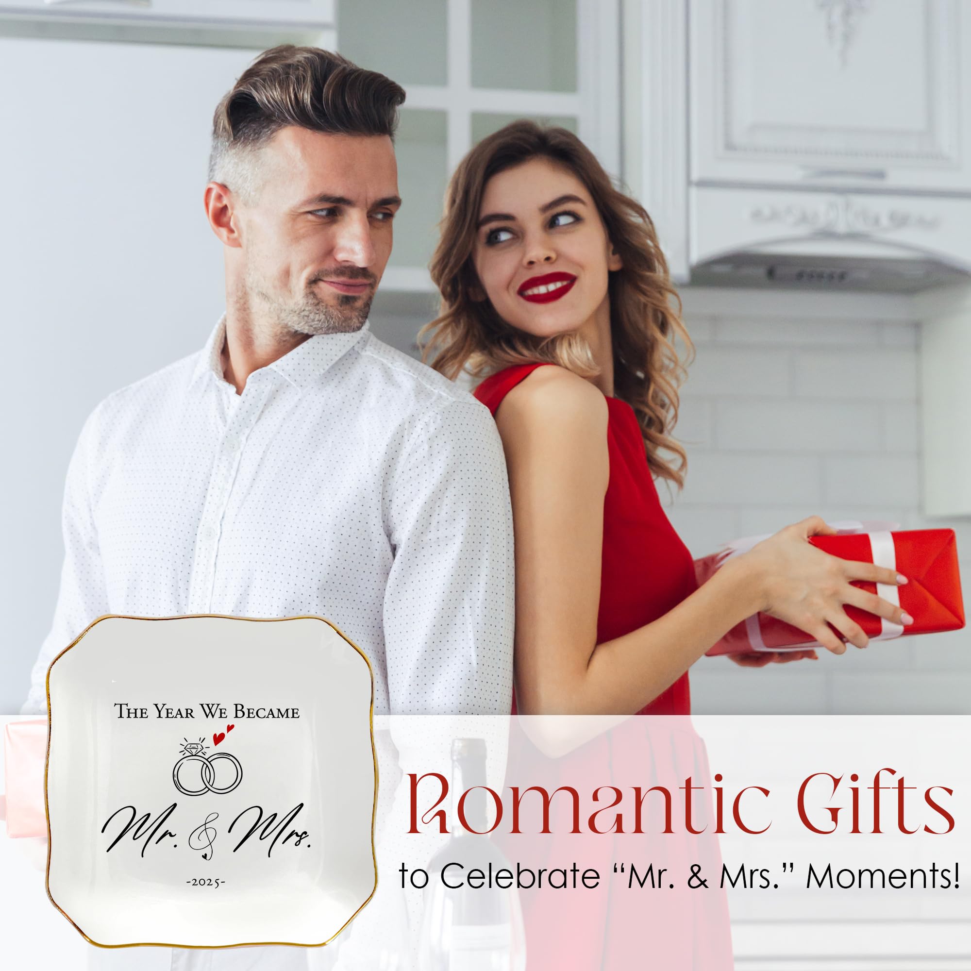OASSIE Wedding Gifts for Couple - Mr & Mrs 4