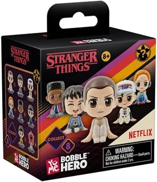 YuMe Stranger Things Blind Bag/Box Figurines, Bobbleheads & Squishmes - Bobble Hero Blind Box