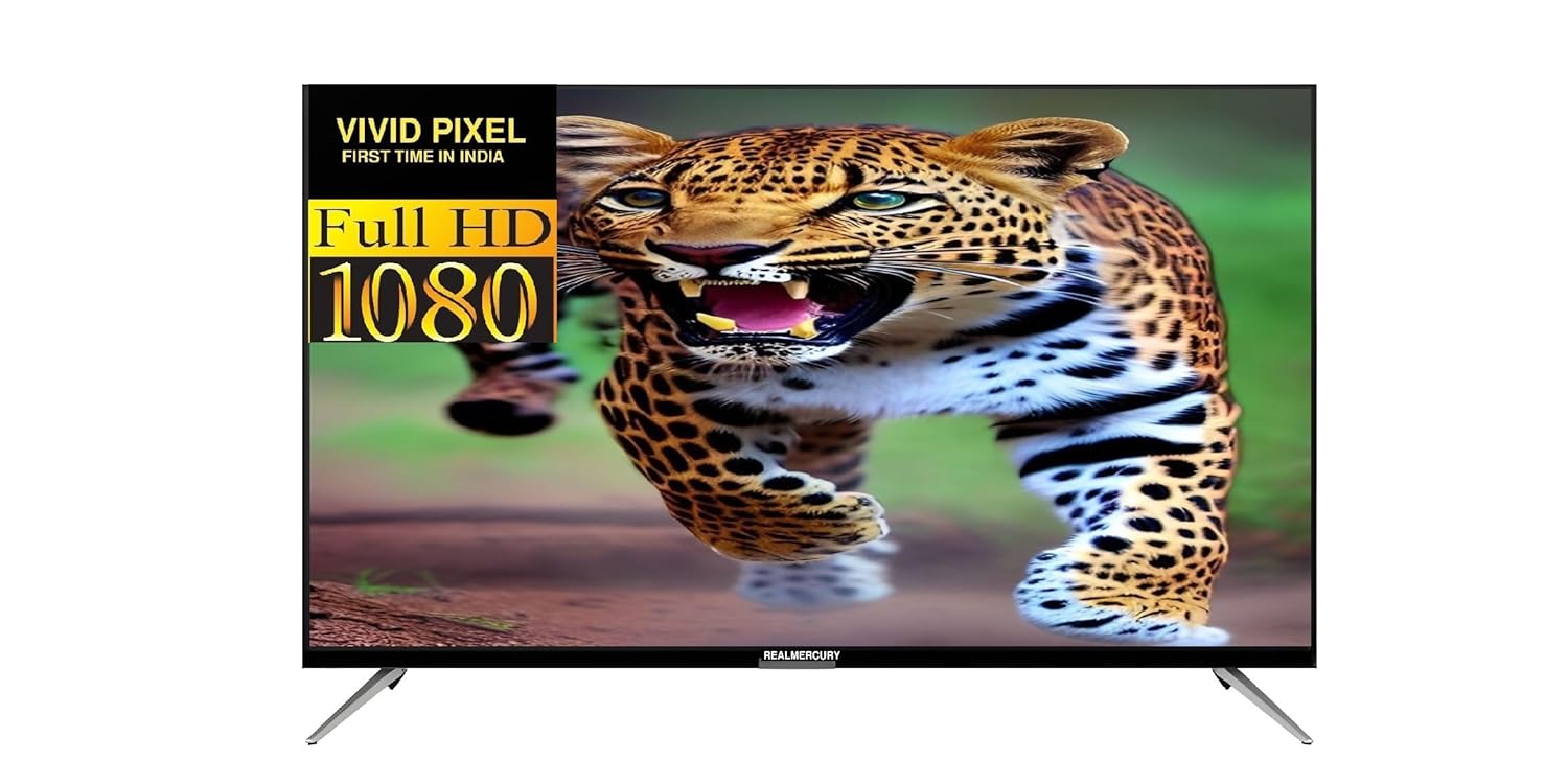 REAL MERCURY 43 inches Full hd Lucid Smart 110 (cm) Mouse Remote 43d4 Series