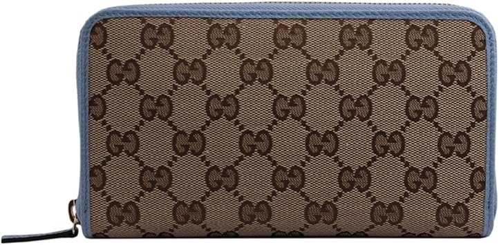 Amazon アウトレット グッチ Gucci 長財布 Ggキャンパス ラウンドファスナー Ky9lg 8611 ベージュ ライトブルー 並行輸入品 Gucci グッチ シューズ バッグ