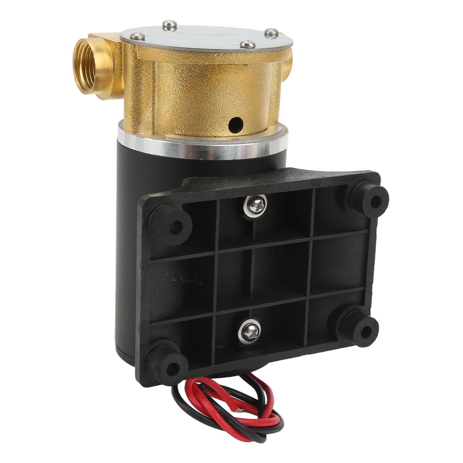 Tbest Bombas de Sentina, Bomba de Sentina con Impulsor Autocebante Bomba de Agua de Mar 6GPM para Descarga de Agua de Sentina de Barcos (12V)