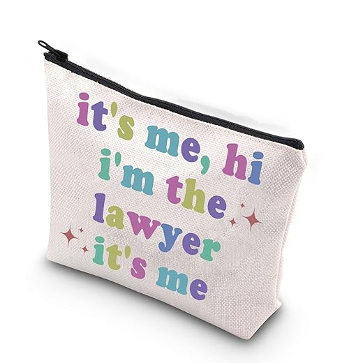 TSOTMO Lawyer Gift It's Me, Hi I'm The Lawyer It's Me Bag Legal Practitioner Gift Prosecutor Gift Future Lawyer (lawyer)