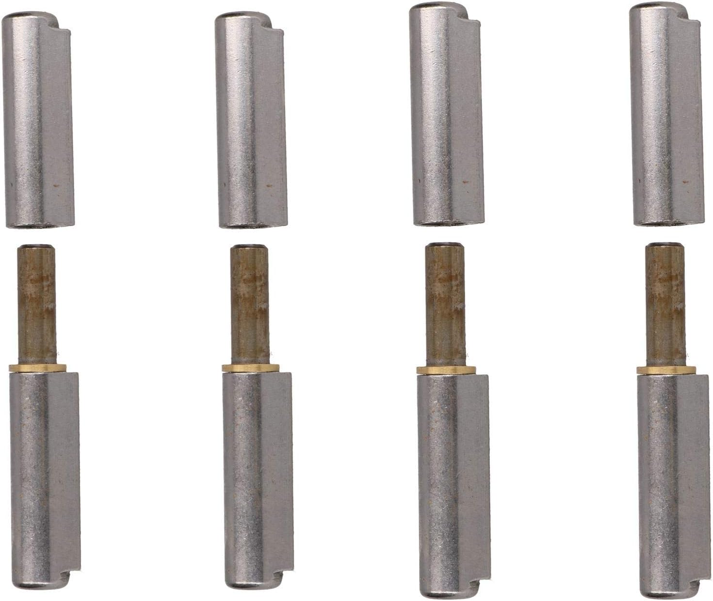 Lift Off Bullet Hinge Weld On Brass Bush 18x135mm Heavy Duty Door Hatch 2PK