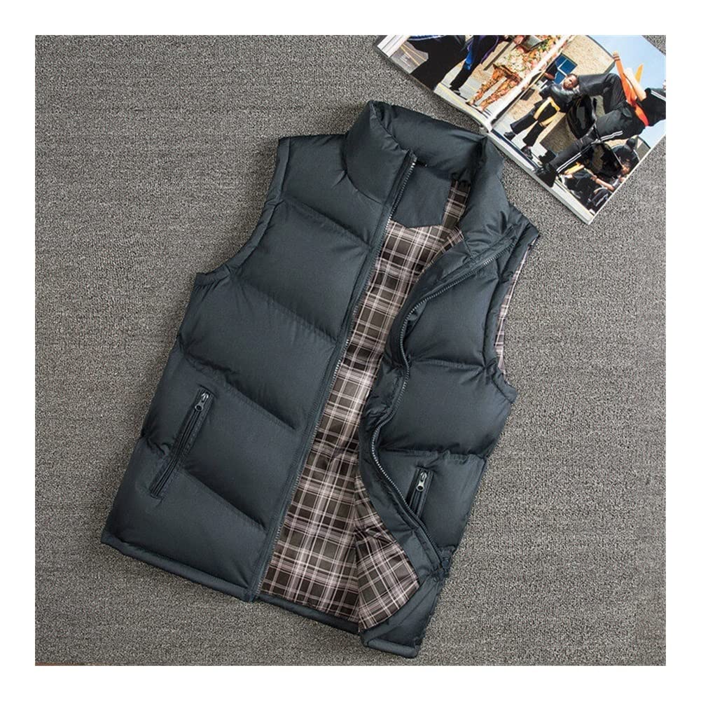 Kamizelka zimowa Jesień Zima Ciepła Bez Rękawów Kamizelka Kurtka Mężczyźni Slim Fit Kamizelka Casual Płaszcze Mężczyzna Kamizelka Zachodnia Kamizelki i kamizelki męskie odzież, kamizelki i kamizelki,