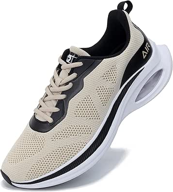 Men's Air Running Shoes Breathable Tennis Basketball Sneakers Gym Training - View #2