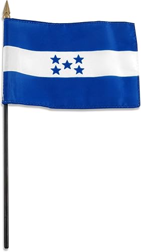 US Flag Store Bandera de Honduras, 4 x 6 pulgadas