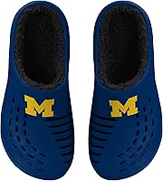 Vista 21 de FOCO Men's NCAA Sherpa Lined Big Logo Clog