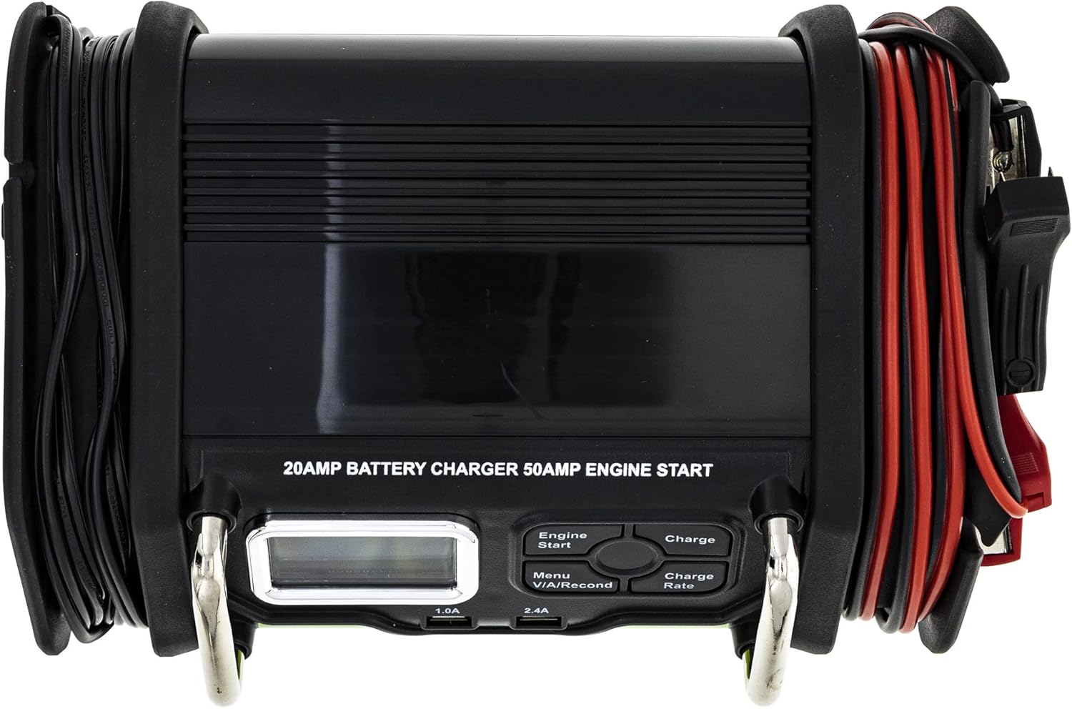 NICHE 2/5/10/20 Amp Smart Battery Charger Jump Starter for All 12-Volt AGM Gel Lead-Acid Batteries Car Truck Motorcycle Boat ATV