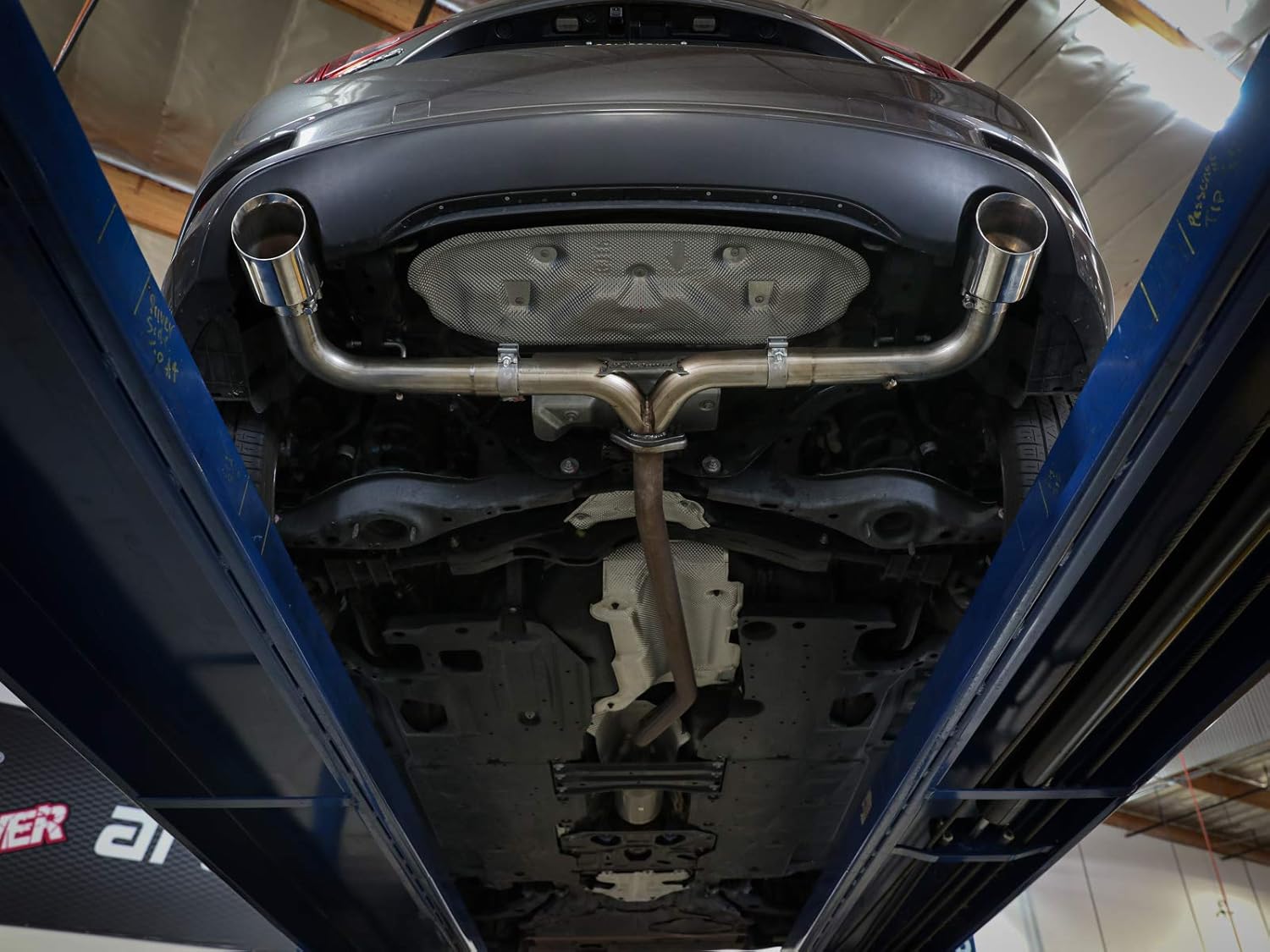 aFe Power 49-37014-P Takeda Axle-Back Exhaust System for Mazda 3