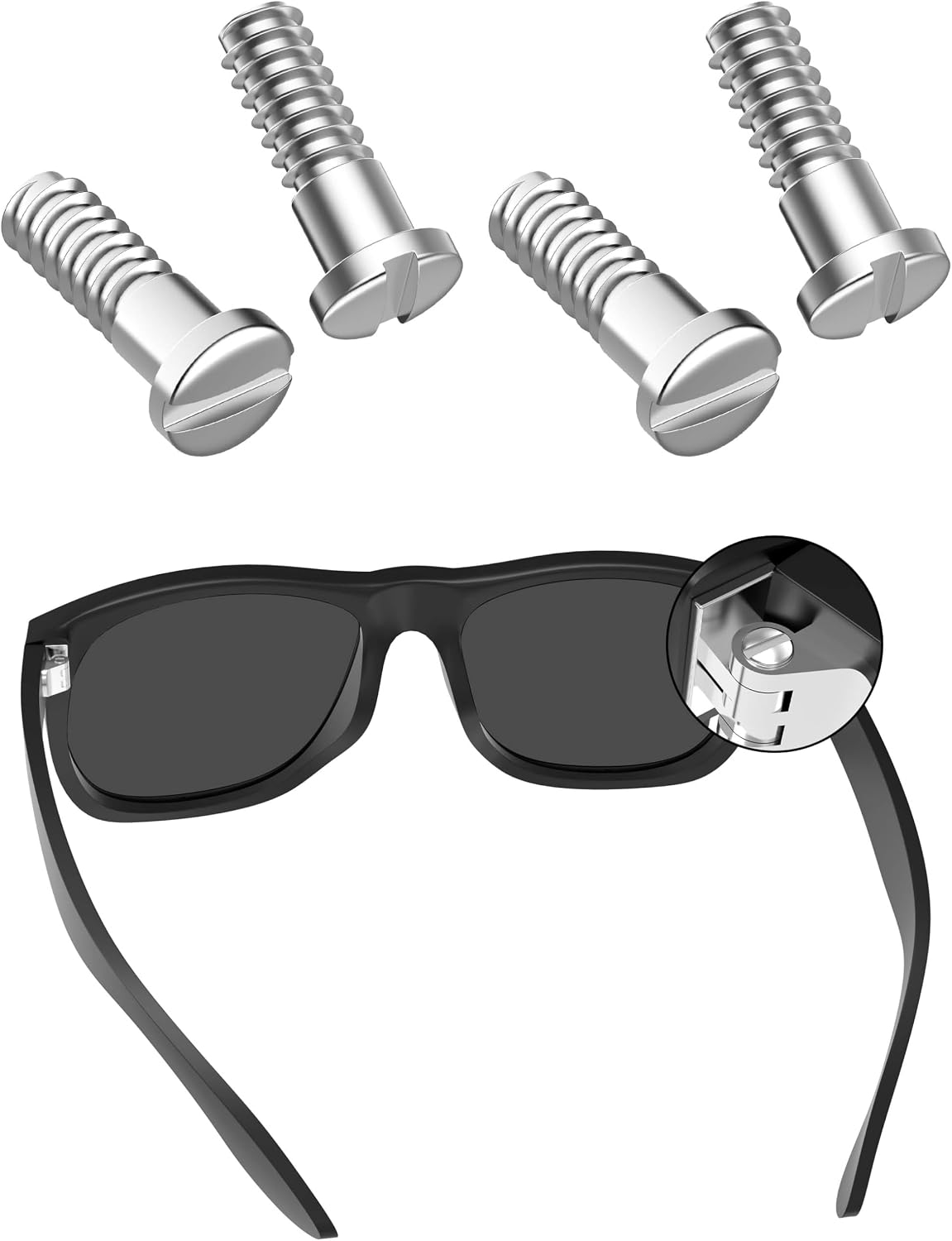 BLAZERBUCK Replacement Screws Repair Screw Kit for Ray-Ban RB4165-54 l RB4165-51 Sunglasses