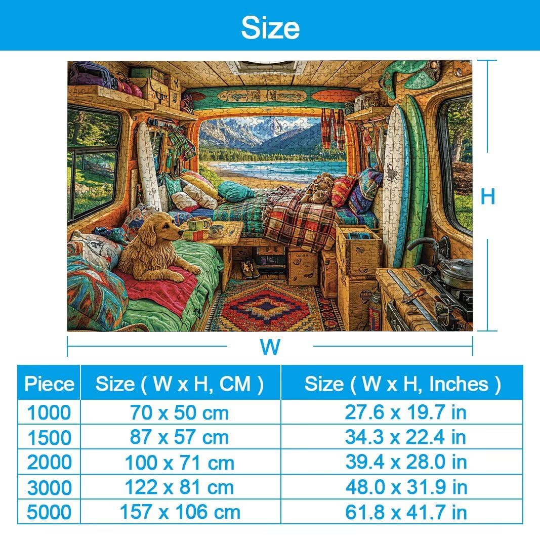 Puzzle Color, Puzzle 1000 sztuk dla dorosłych, prezent dla kobiet/mężczyzn