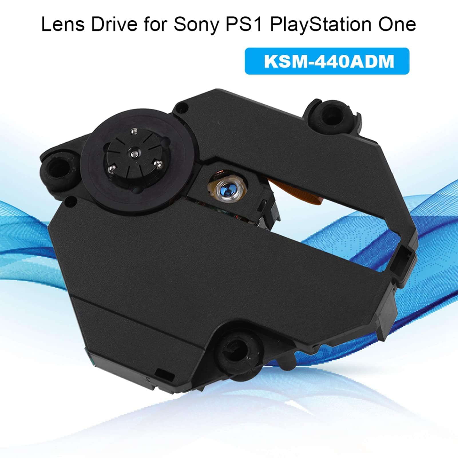 Agatige Parte di Riparazione Dell'obiettivo dell'unità Ottica, KSM-440ADM Modulo dell'unità Dell'obiettivo del Lettore di Dischi per PS1 Playstation One per PS1 KSM-440ADM